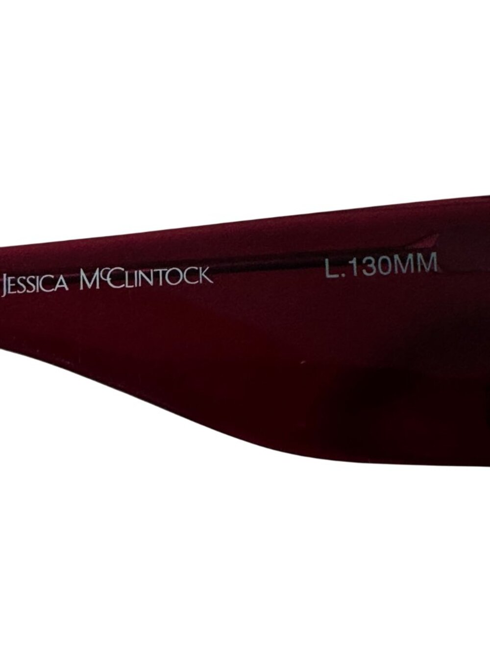 Jessica McClintock JMC 558 Burgundy Eyeglasses 59-17-130MM Oversized Frames Only - Picture 4 of 11